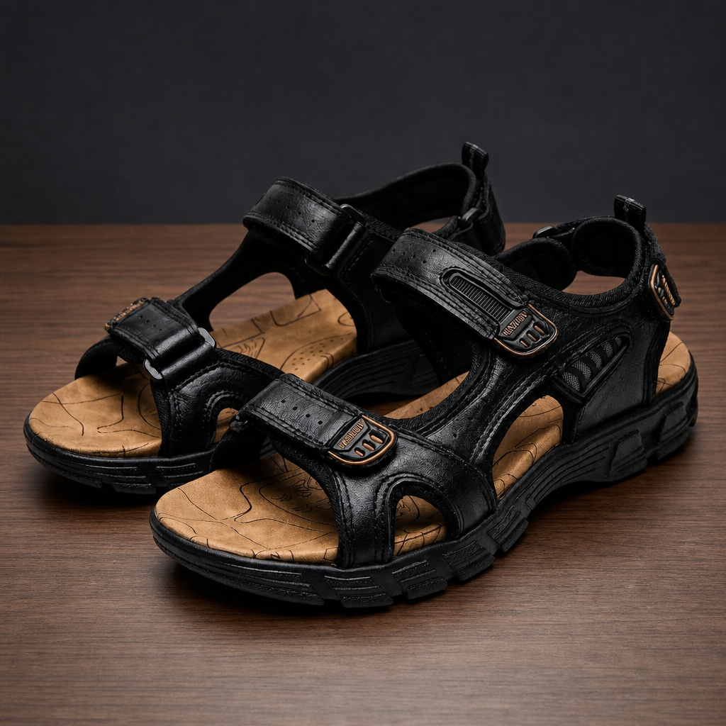 Alicante Velcro Strap Trekking Sandals