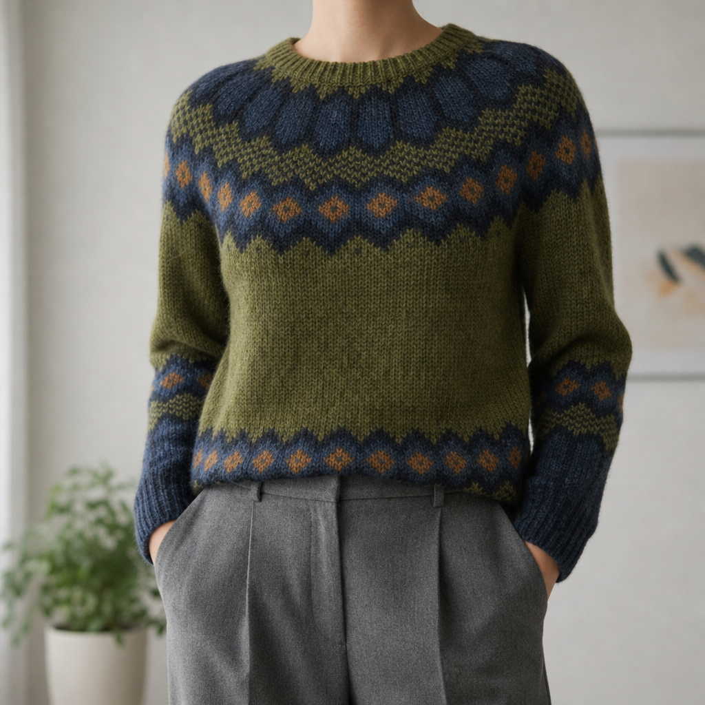 Lamego Fair Isle Knit Pullover