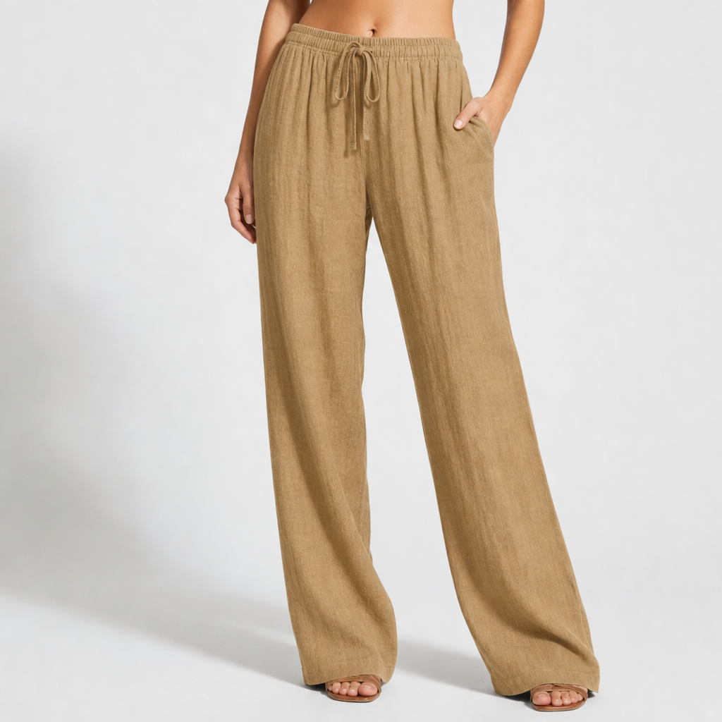 Bilbao Linen Wide Leg Pants