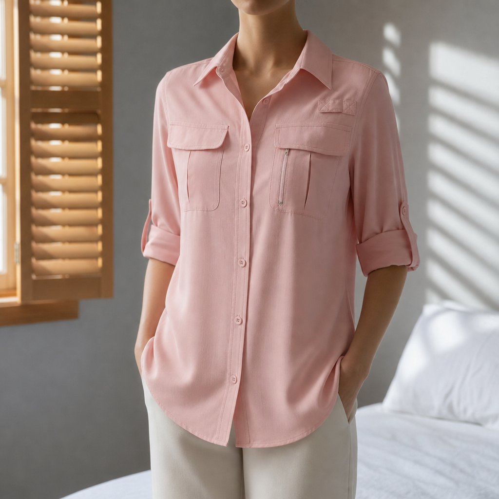 Ajaccio Roll-Sleeve Outdoor Shirt