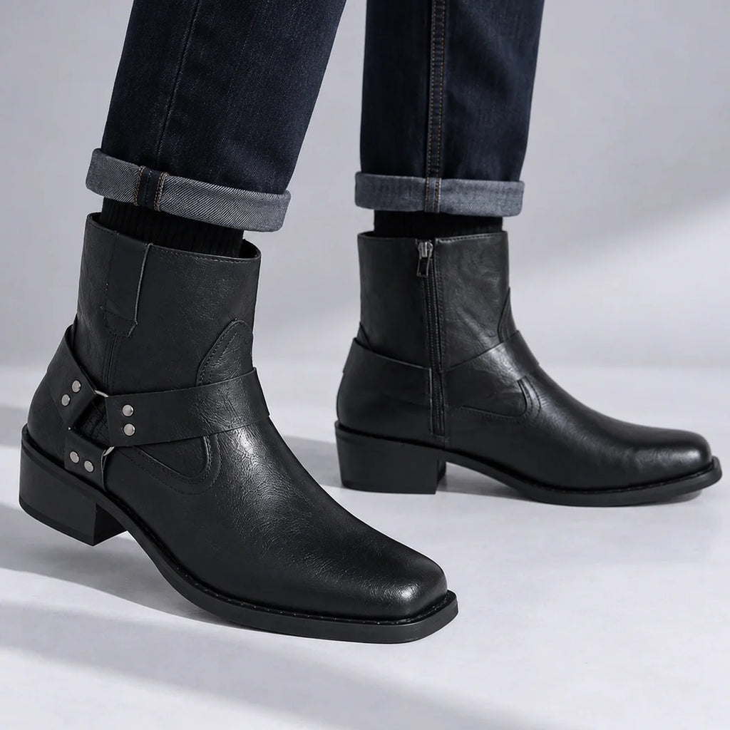 Barlow Leather Ankle Boots