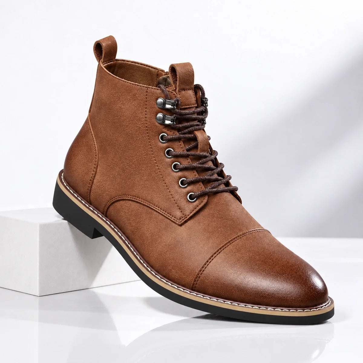 Dunbar Cap Toe Boots