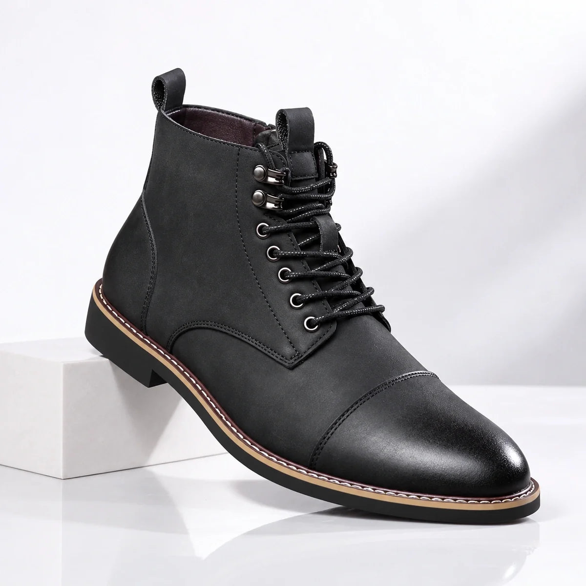 Dunbar Cap Toe Boots