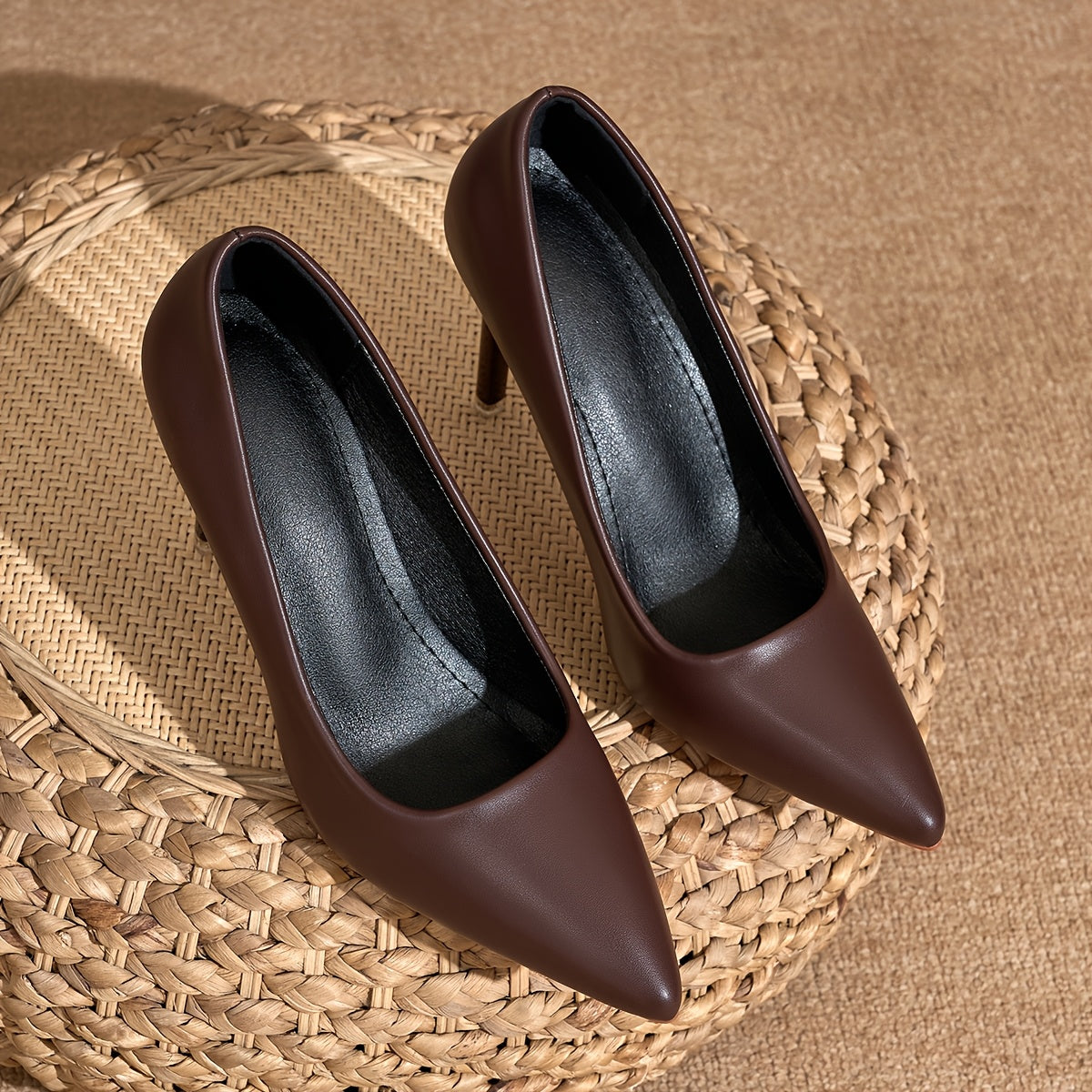 Women's High Heels with Pointed Toe and Stiletto Heel