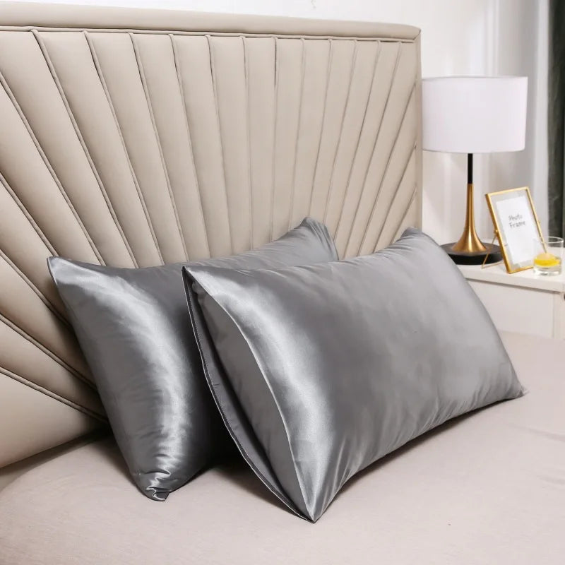 100% Mulberry Silk Pillowcase - Gentle on Skin & Hair