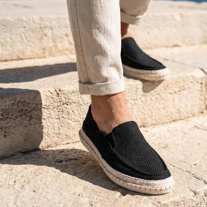 Marston Woven Canvas Espadrilles