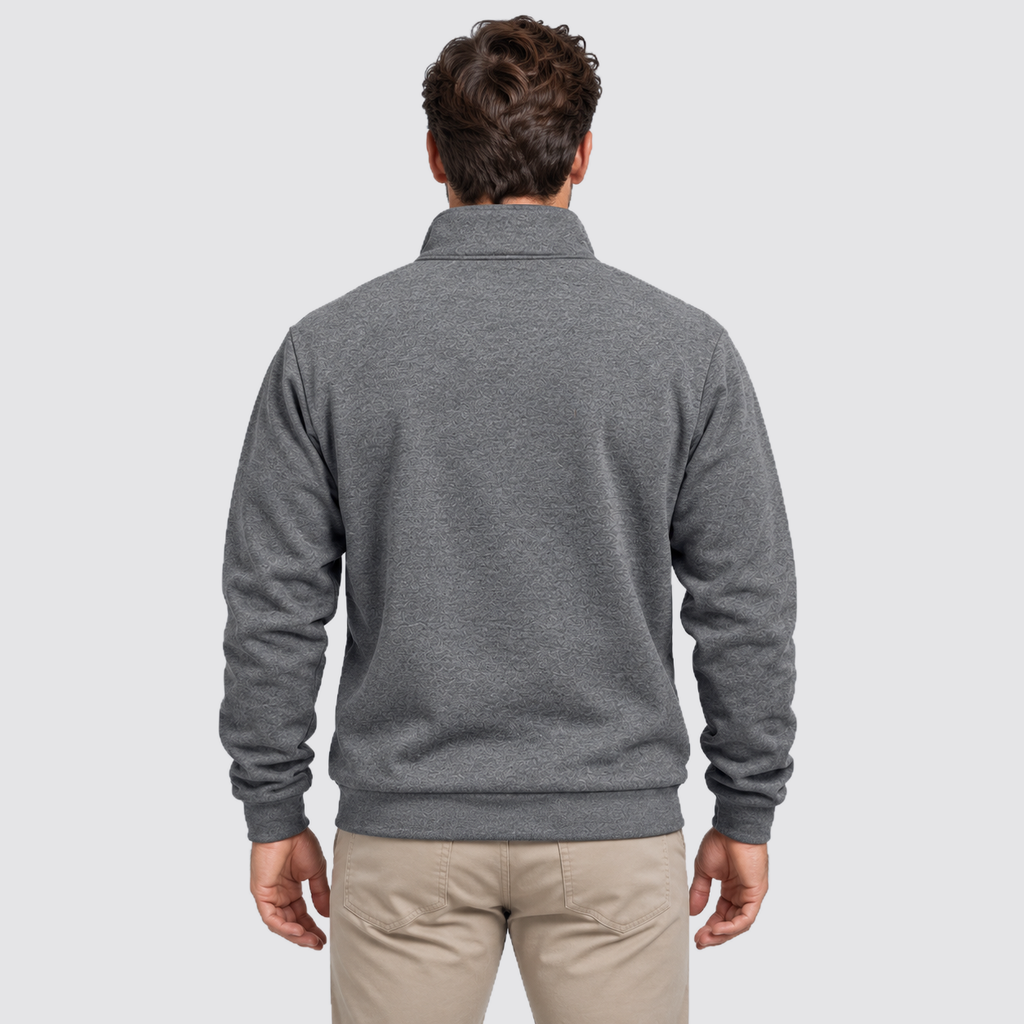 Montarello Men’s Fleece Quarter Zip Sweatshirt Outdoor