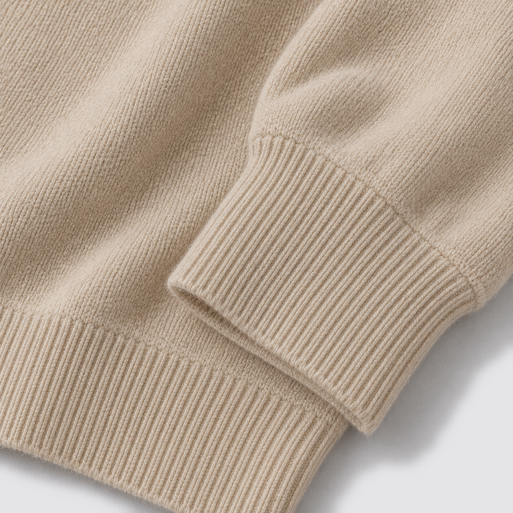 Montarello Women’s Jumper Mock Neck Drop Shoulder Sweater