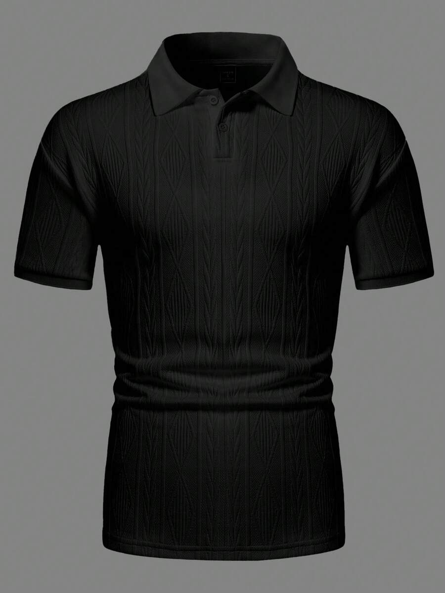CASUAL SUMMER POLO WITH BUTTONS