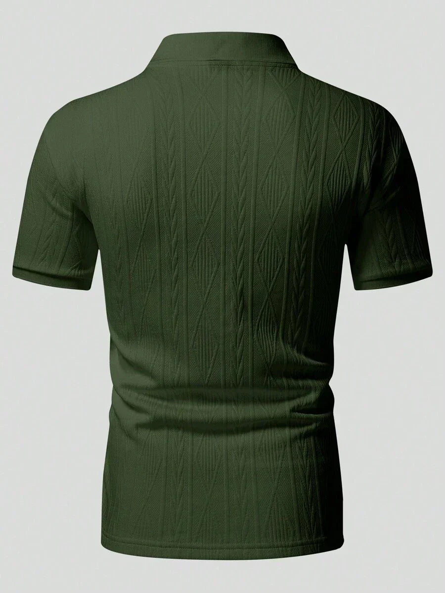 CASUAL SUMMER POLO WITH BUTTONS