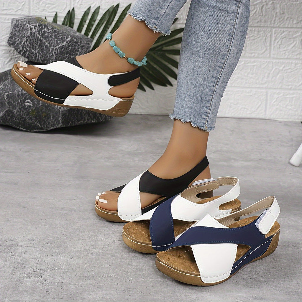 Women's Orthopedic Sandals with Adjustable Straps and Cushioned Insole