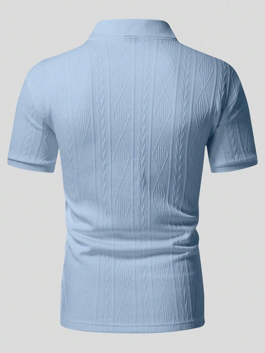 CASUAL SUMMER POLO WITH BUTTONS