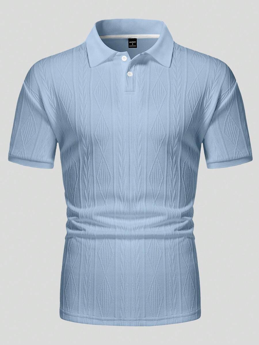 CASUAL SUMMER POLO WITH BUTTONS