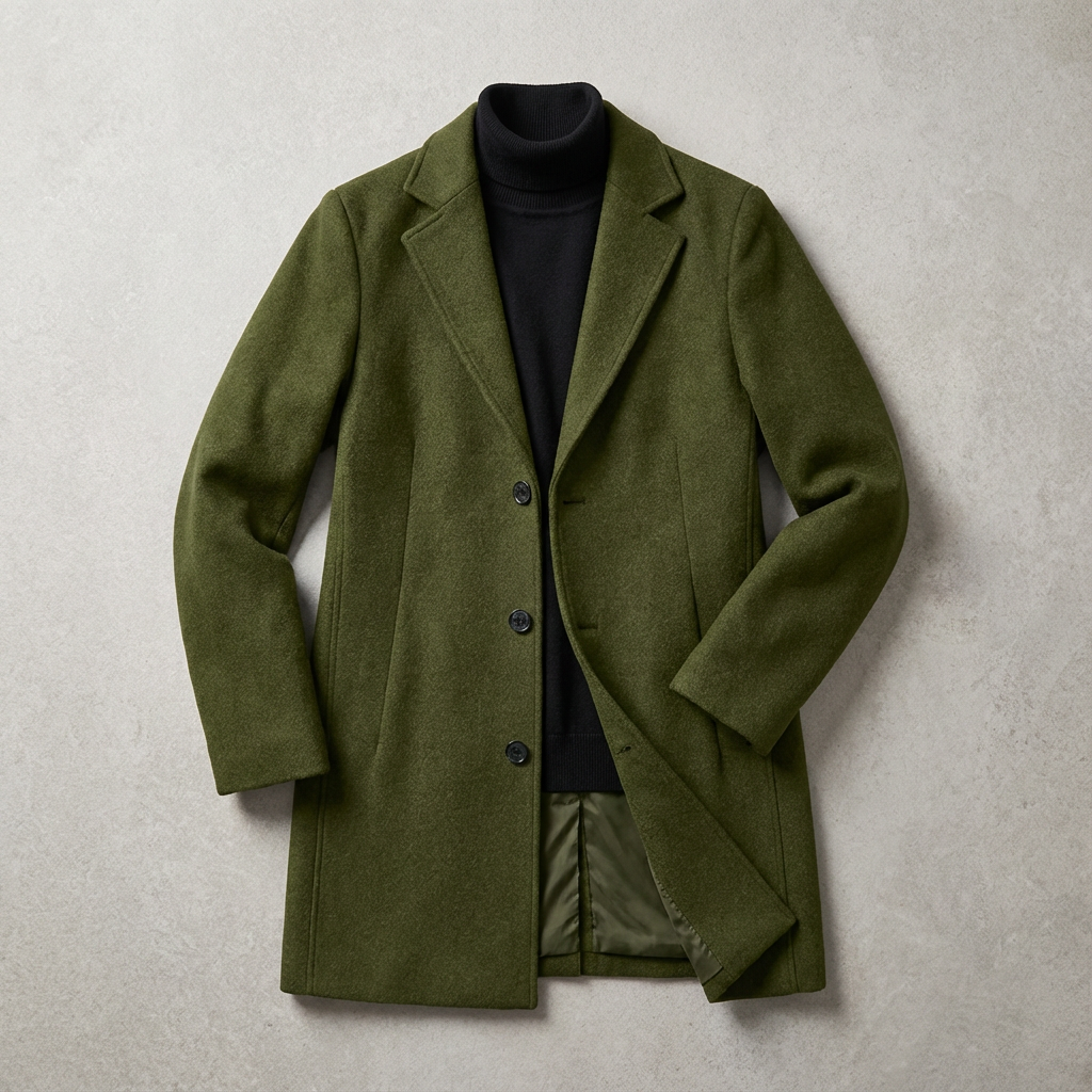 Sorrento Wool Overcoat