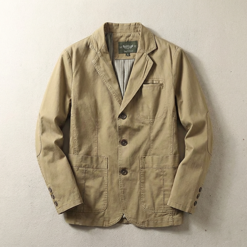 Oxford Cotton Blazer