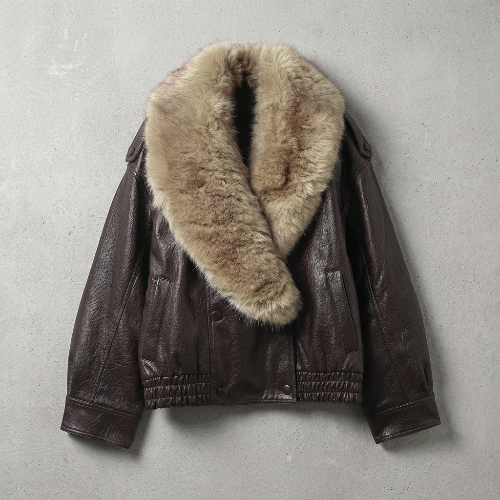Marbella Faux Leather Jacket