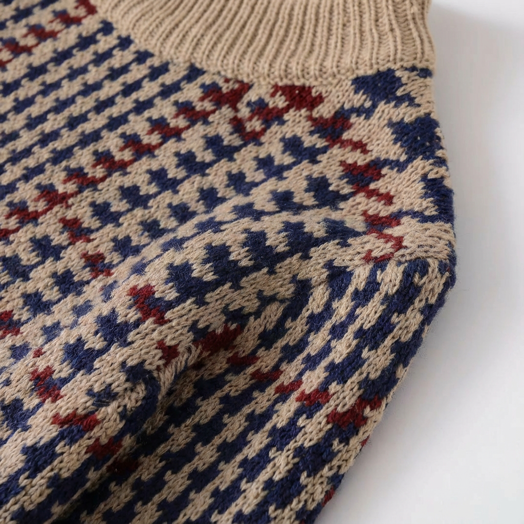 Serafina Houndstooth Sweater