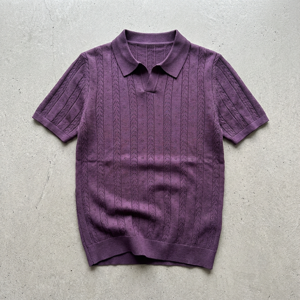 Portofino Jacquard Knit Polo