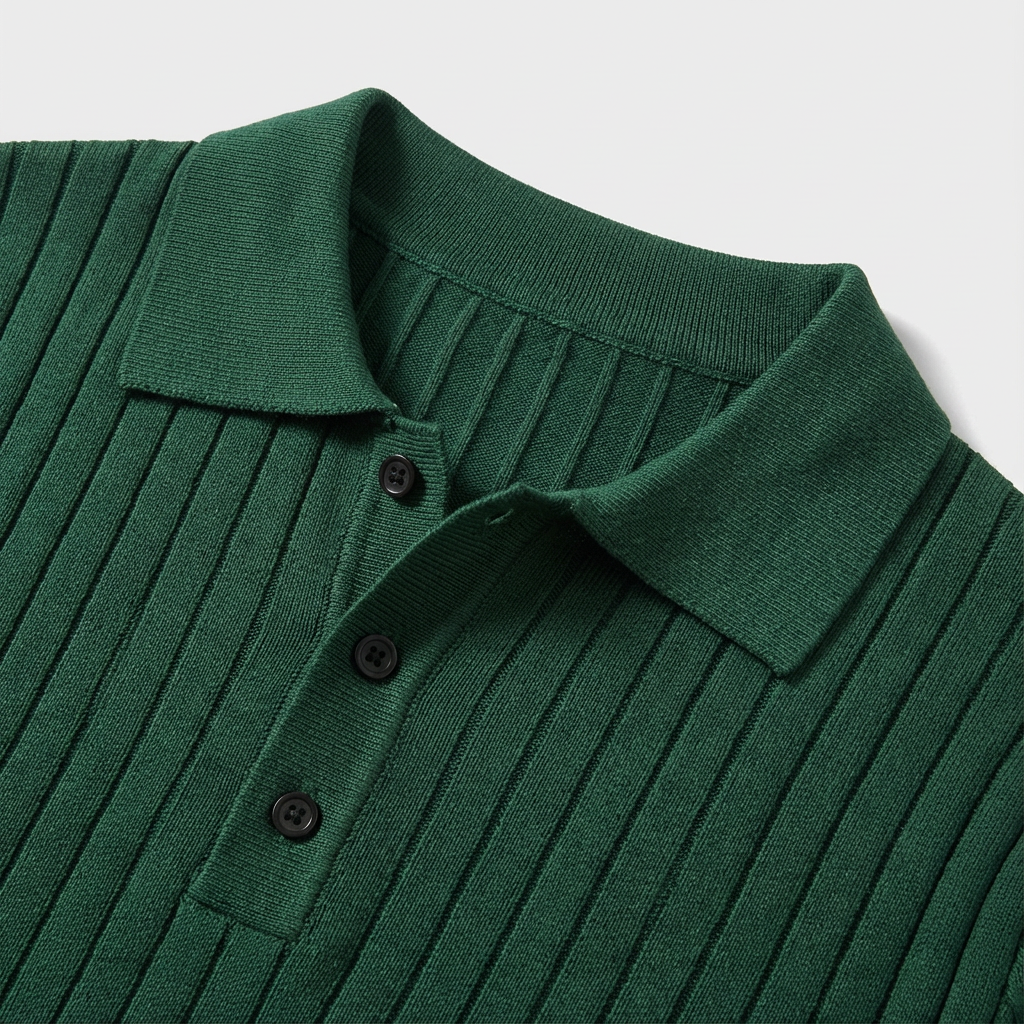 The Valencia Ribbed Polo