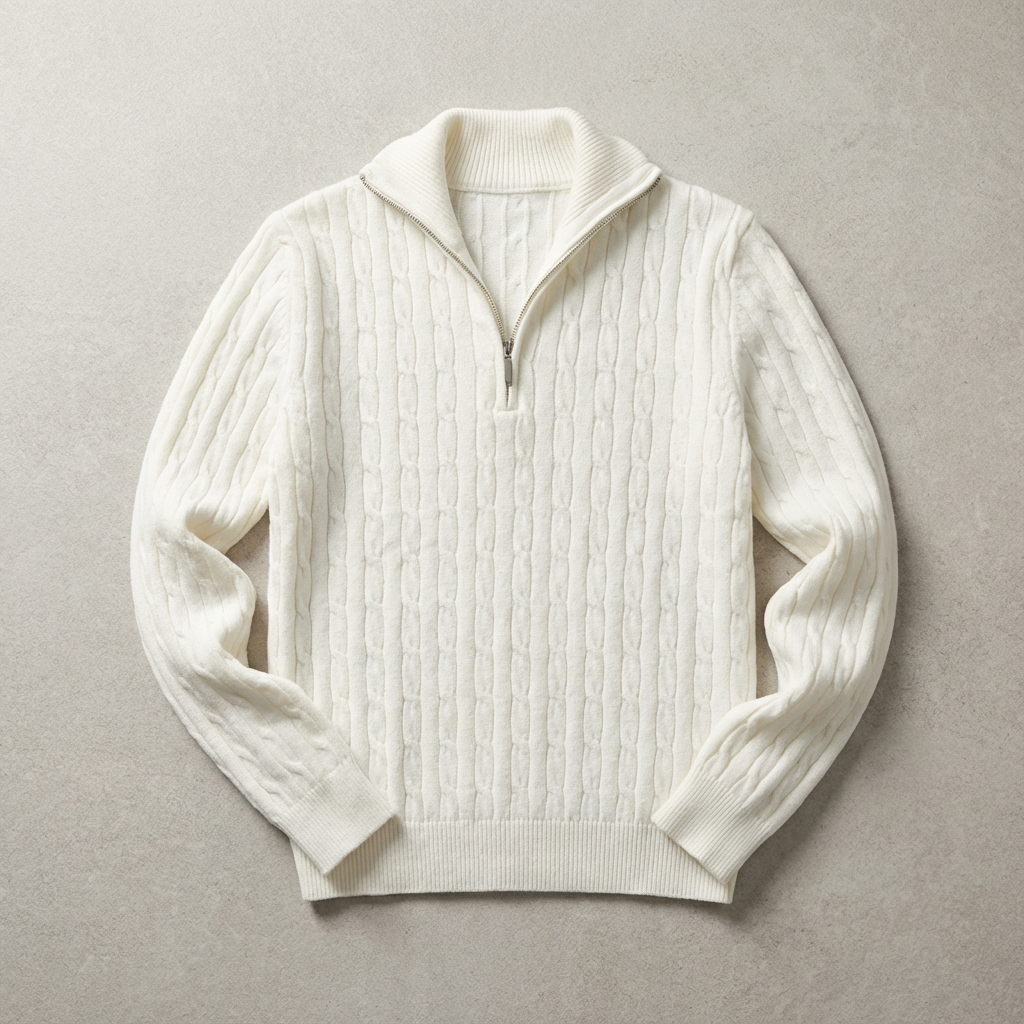 Monaco Merino Half-Zip