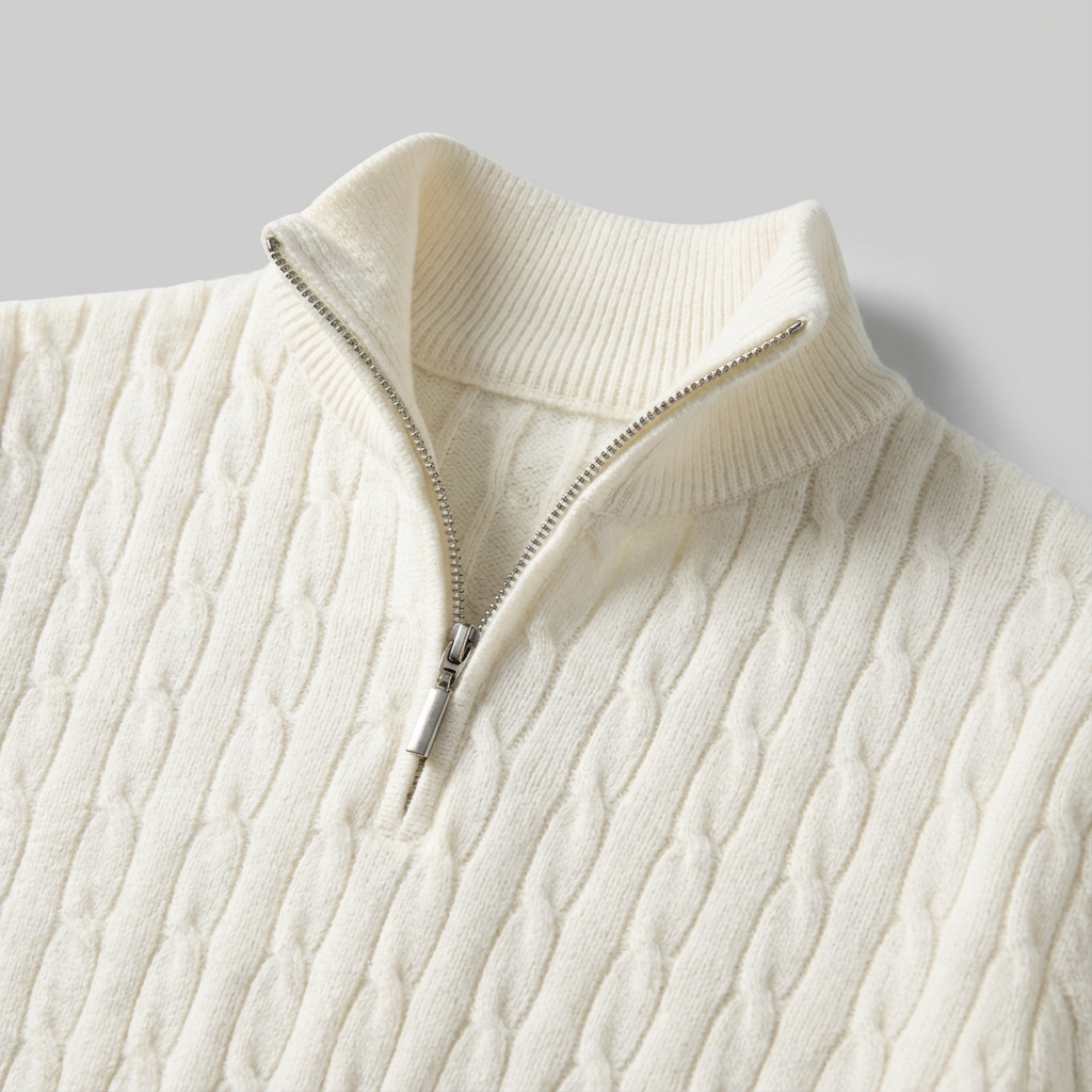 Monaco Merino Quarter-Zip