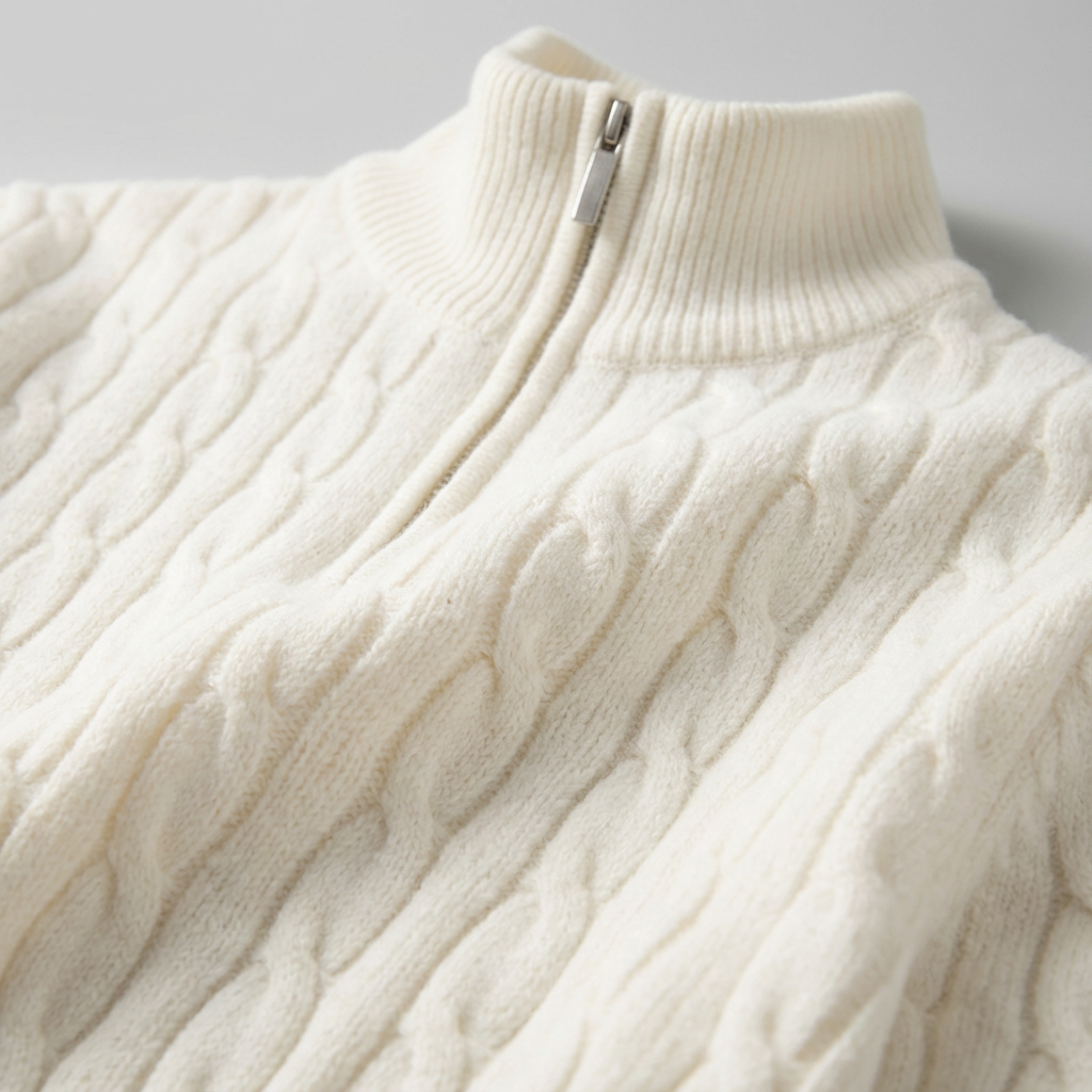 Monaco Merino Half-Zip