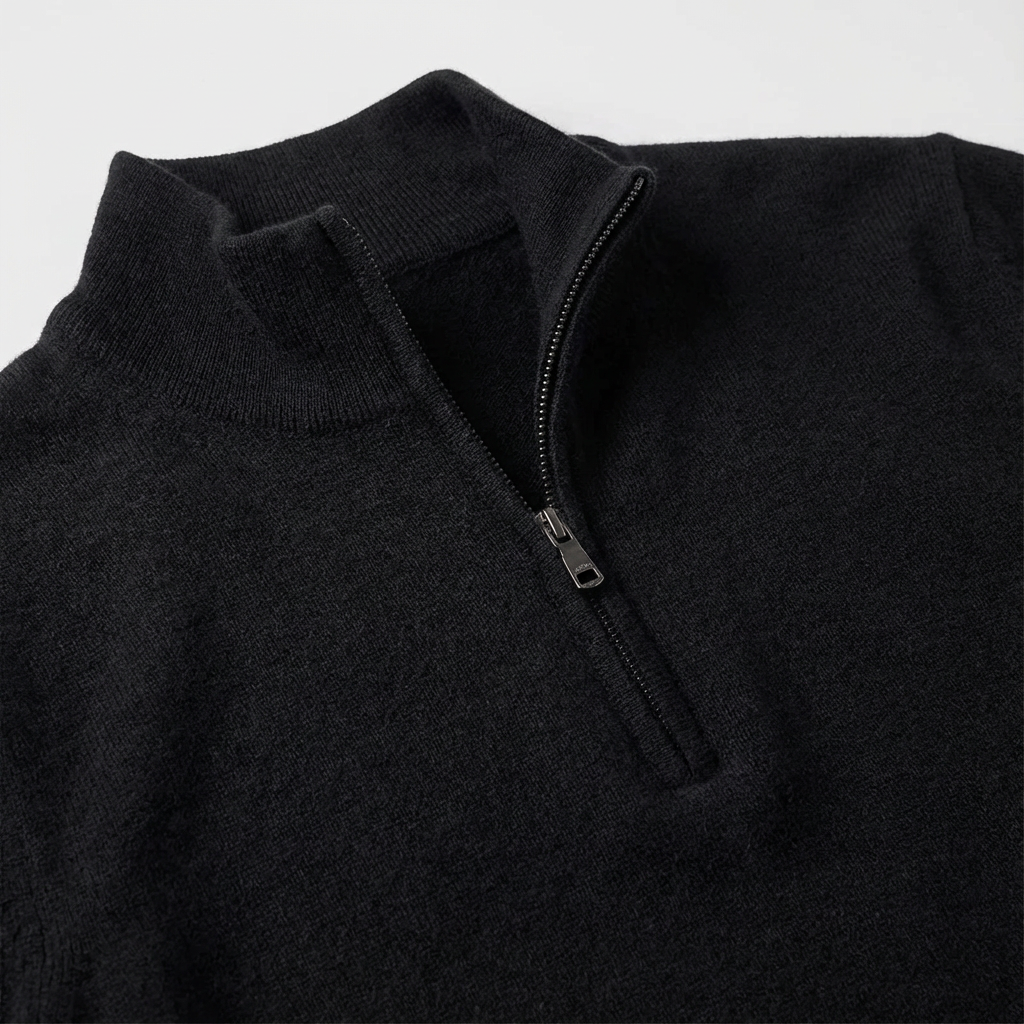 Capri Cashmere Quarter Zip