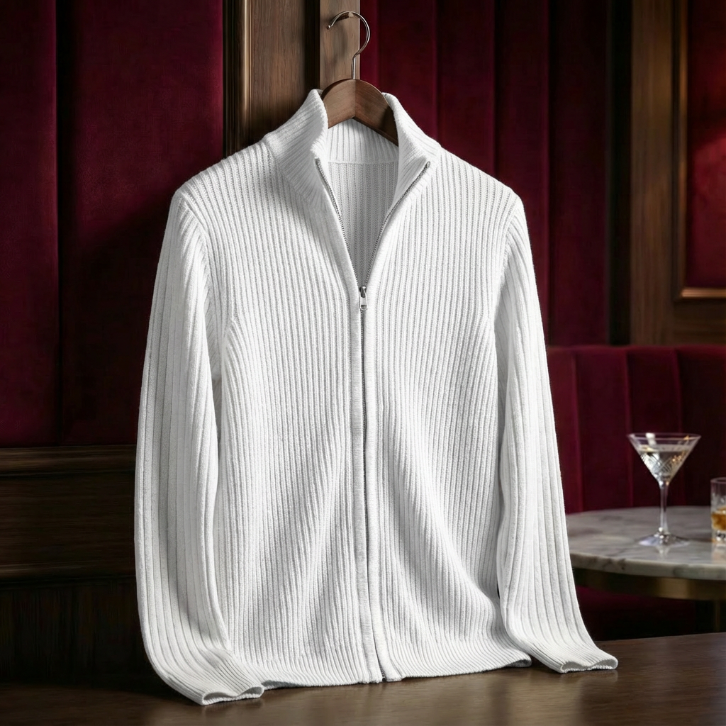 Monaco Cotton Ribbed Jacket