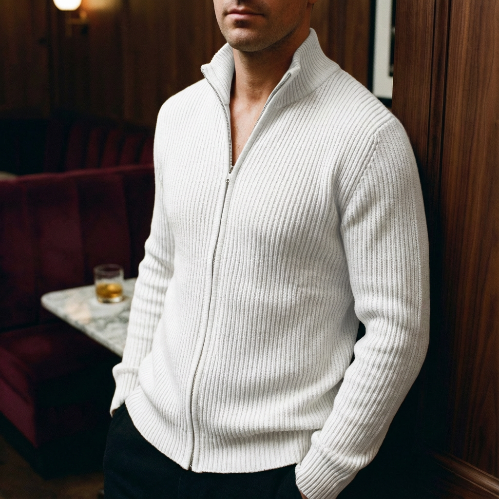 Cotton Knit Victorio Jacket