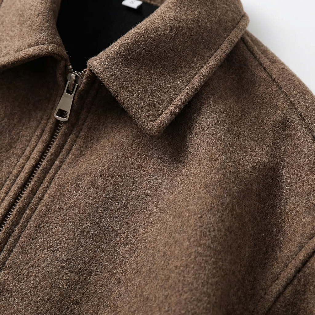 Siena Woolen Moto Jacket