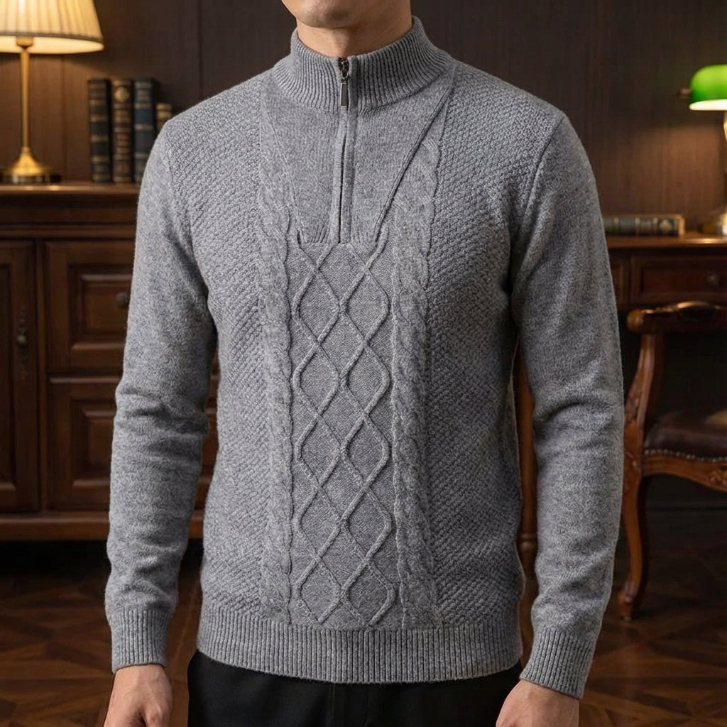 Sorrento Merino Wool Quarter-Zip