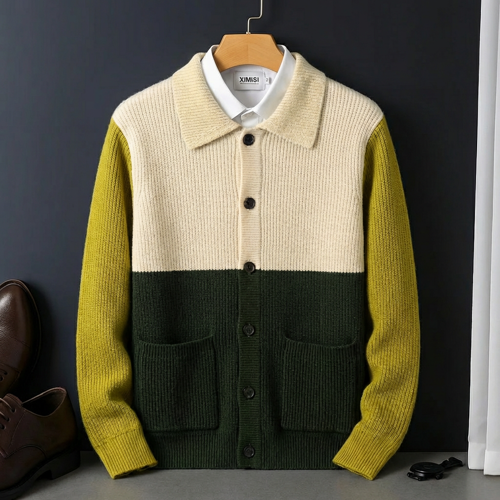 Budapest Knit Polo Cardigan