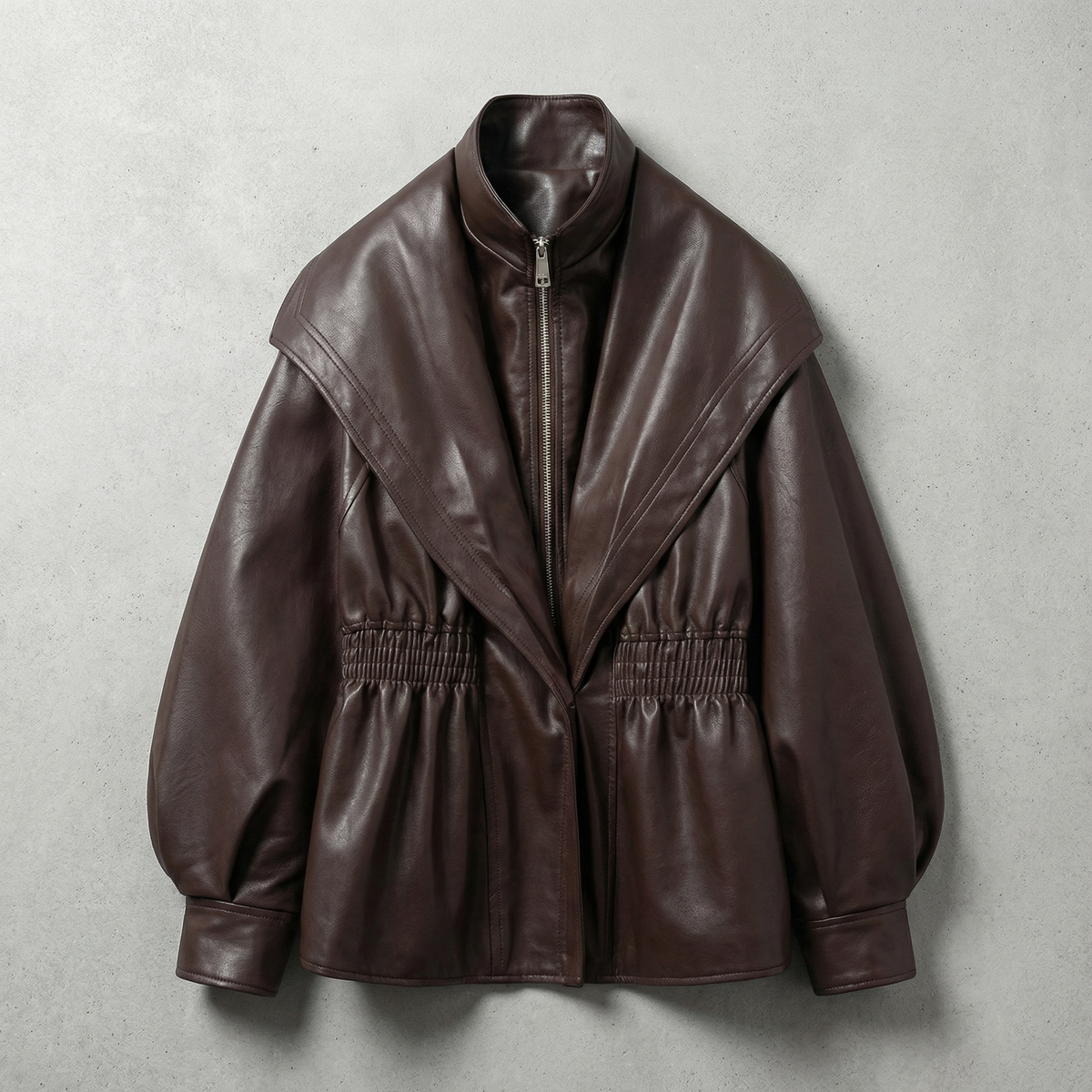 Porto Luxe Leather Jacket