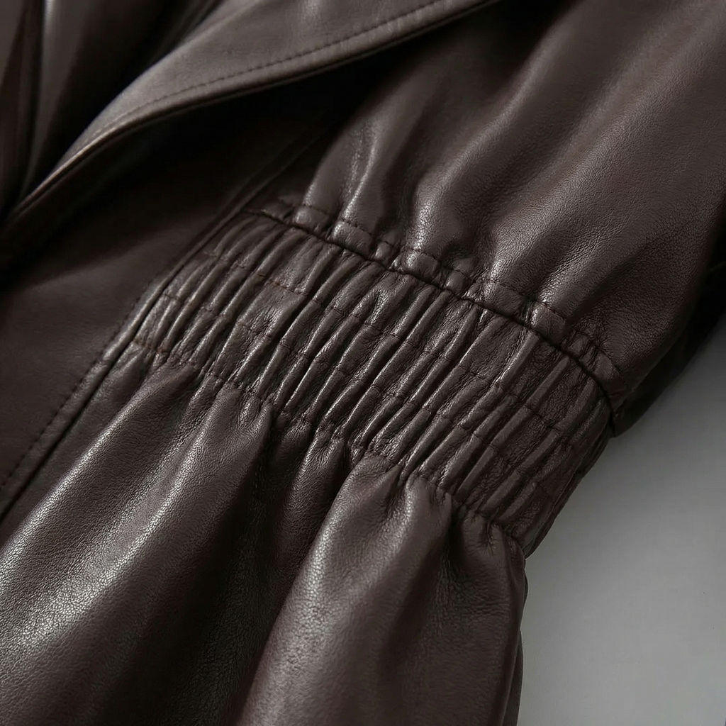 Porto Luxe Leather Jacket