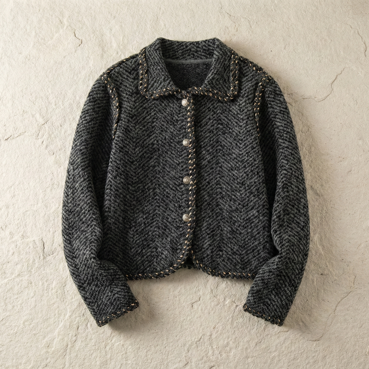 Capriole Braided Cotton Jacket