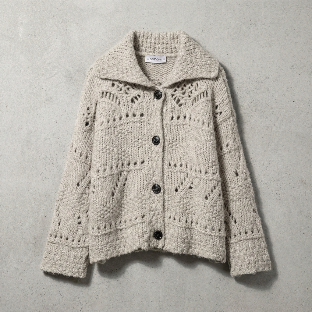 Vilnius Merino Wool Cardigan