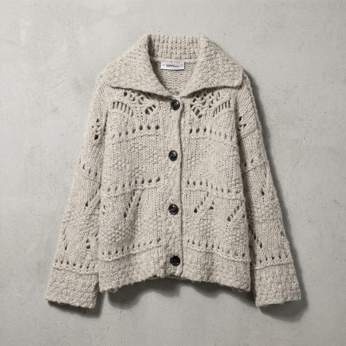 Vilnius Merino Wool Cardigan