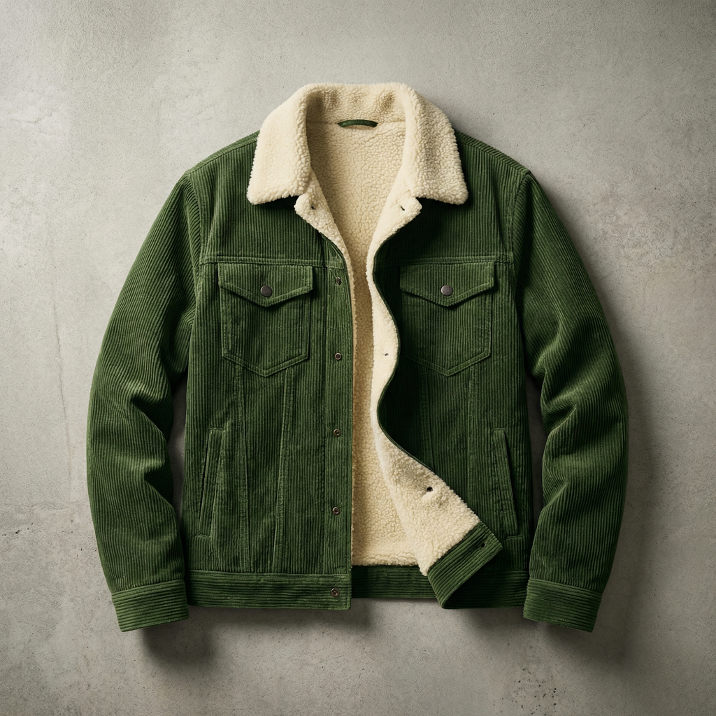 Athens Plush Corduroy Jacket