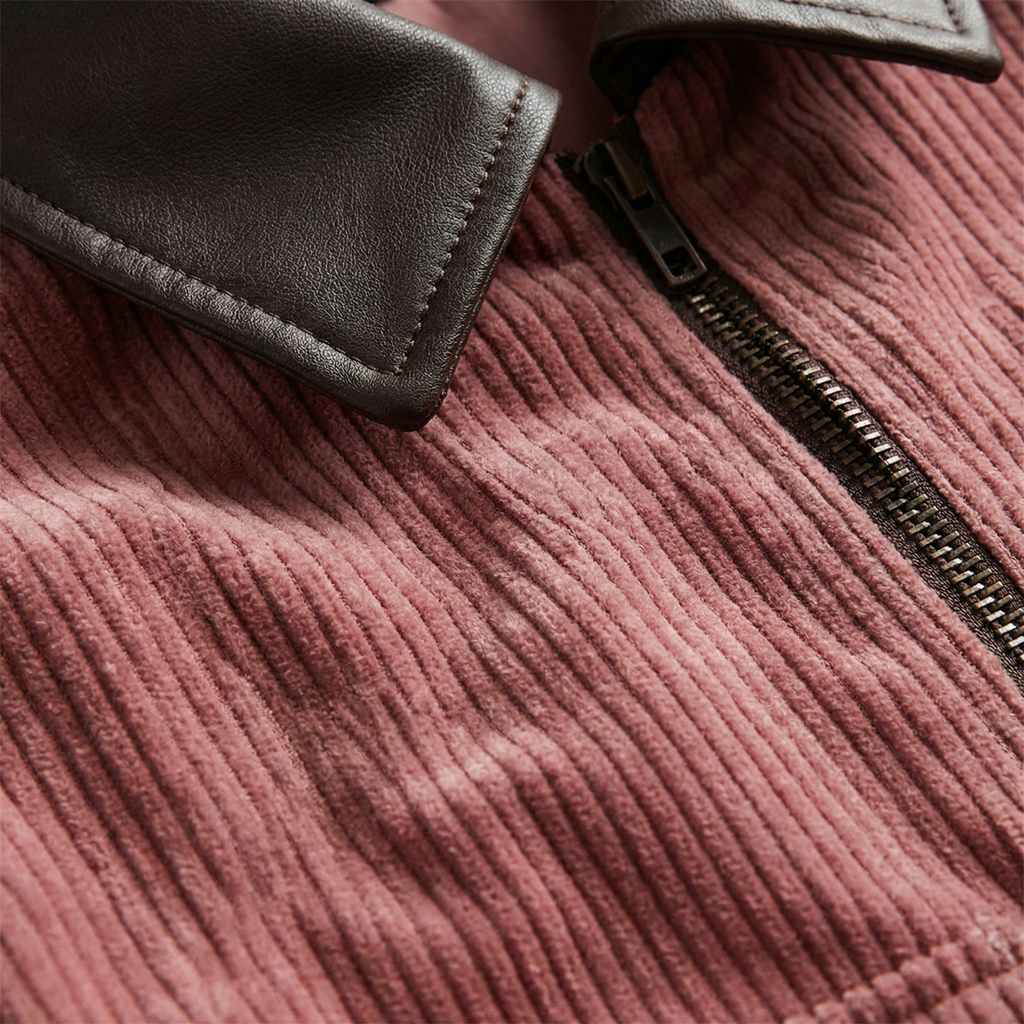 Catania Corduroy Zipper Jacket