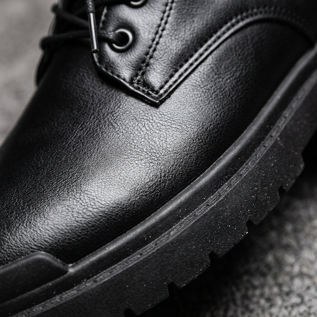 Harry High Top Leather Boots