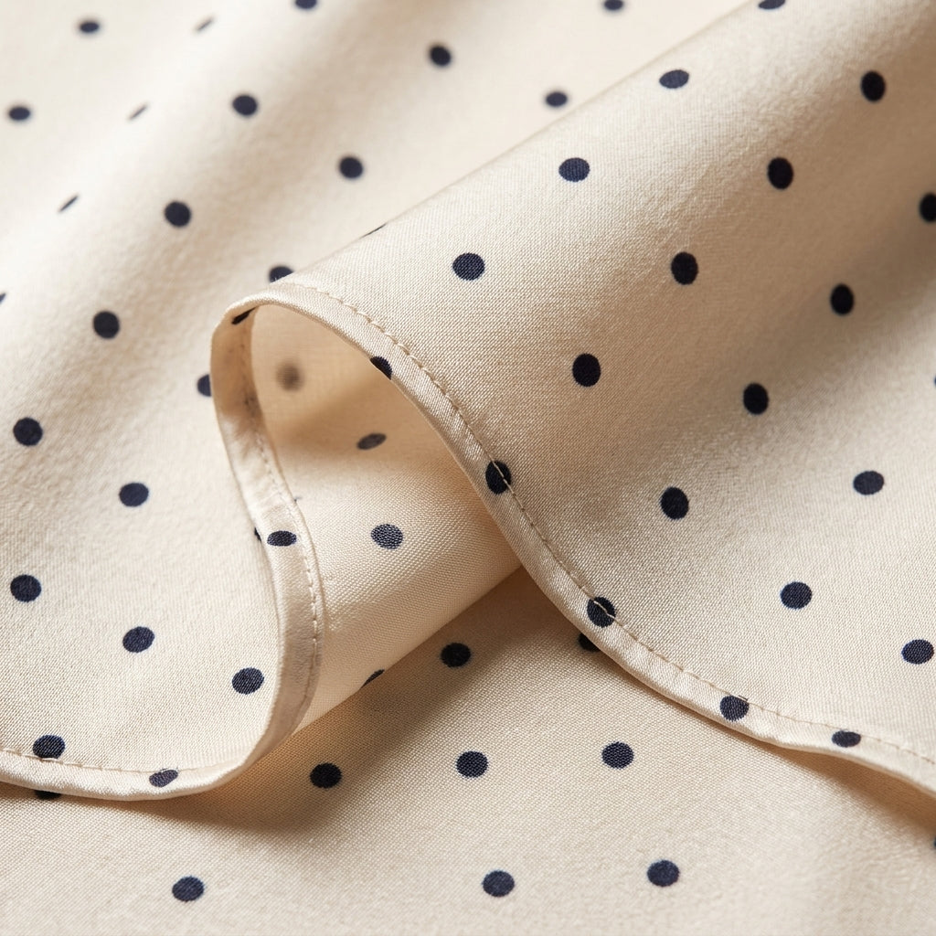 Versatile Asymmetric Polka Dot Skirt