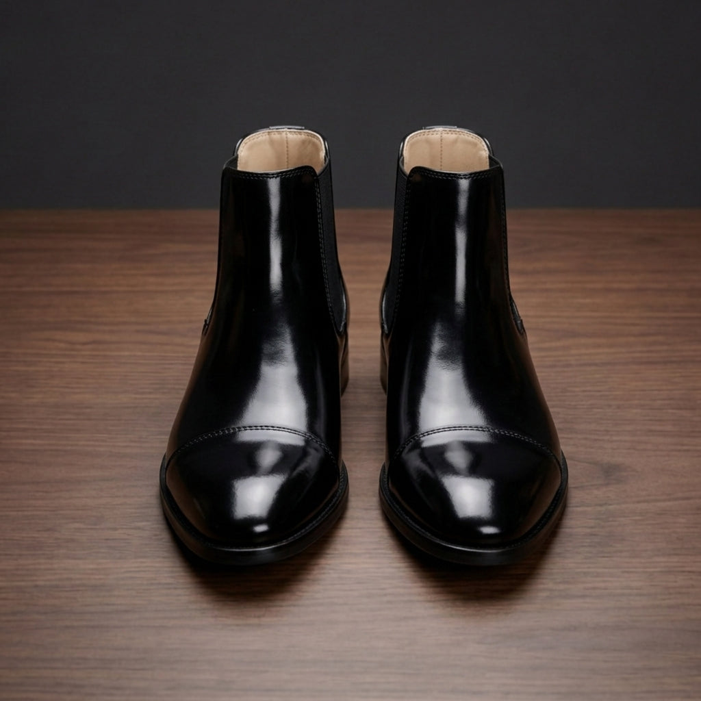 Eldric Premium Leather Chelsea Boots