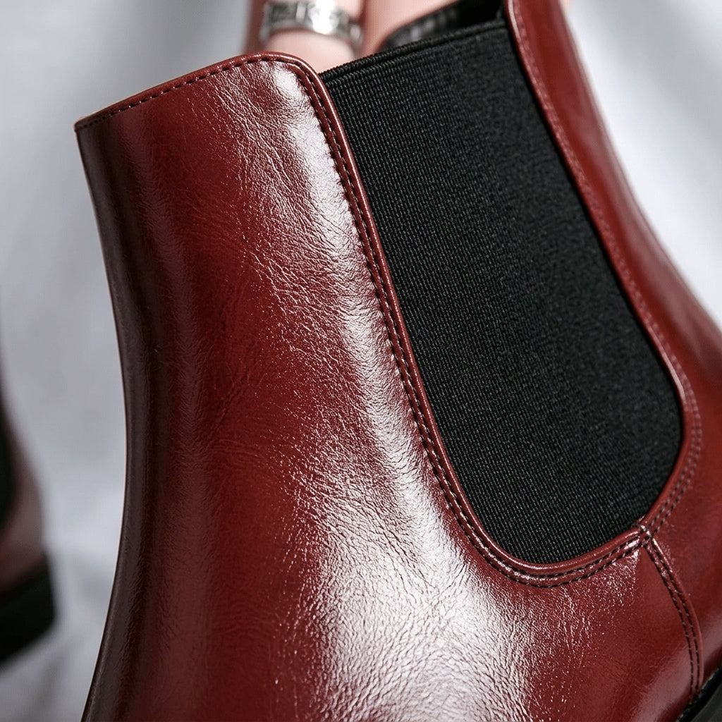 Eldric Premium Leather Chelsea Boots