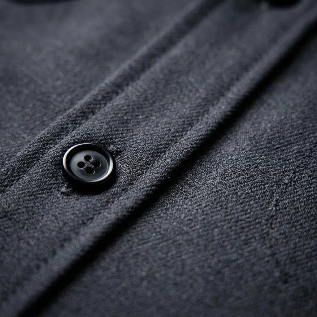 Naples Long-Sleeve Button-Up Overshirt