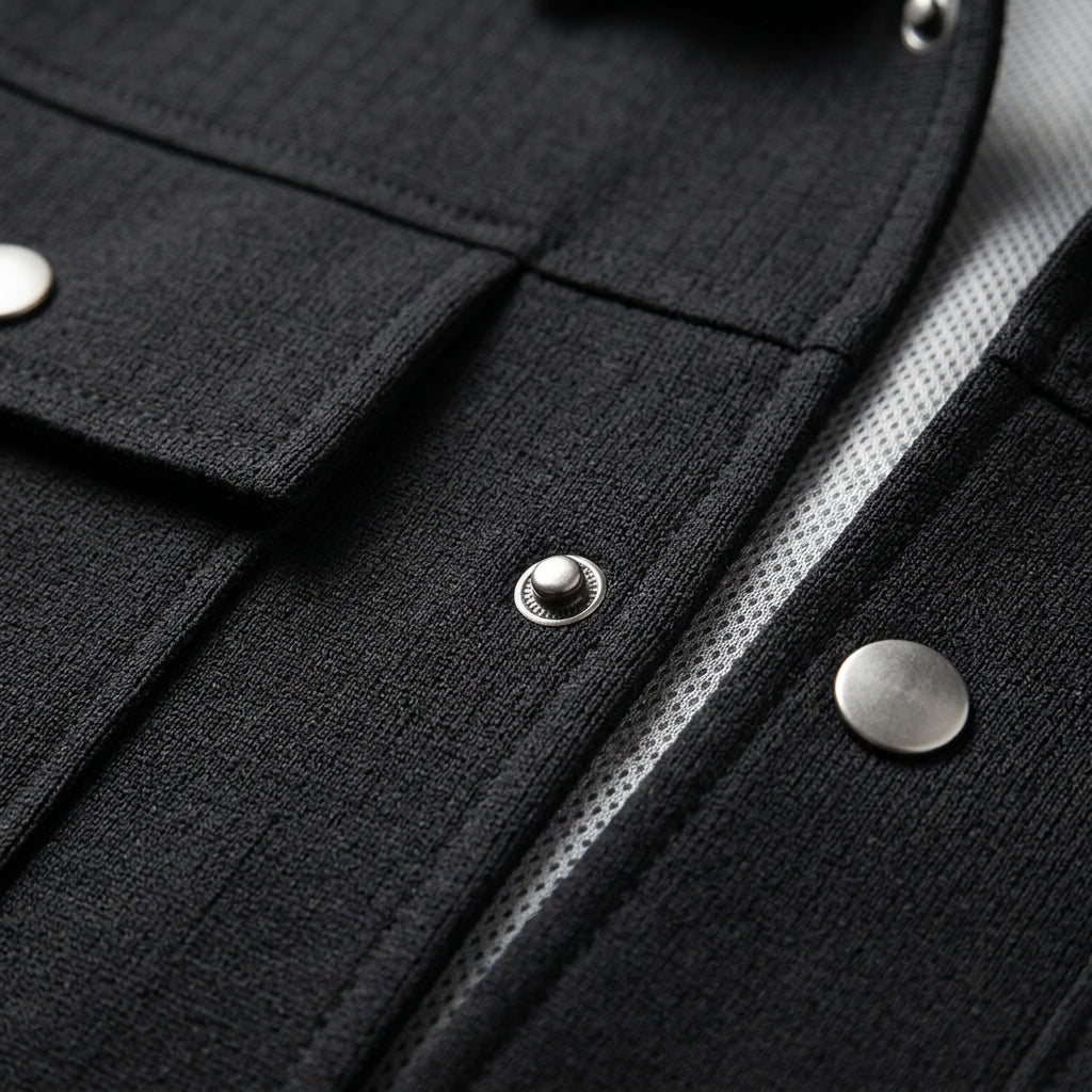 Evaris Vintage Textured Knit Jacket