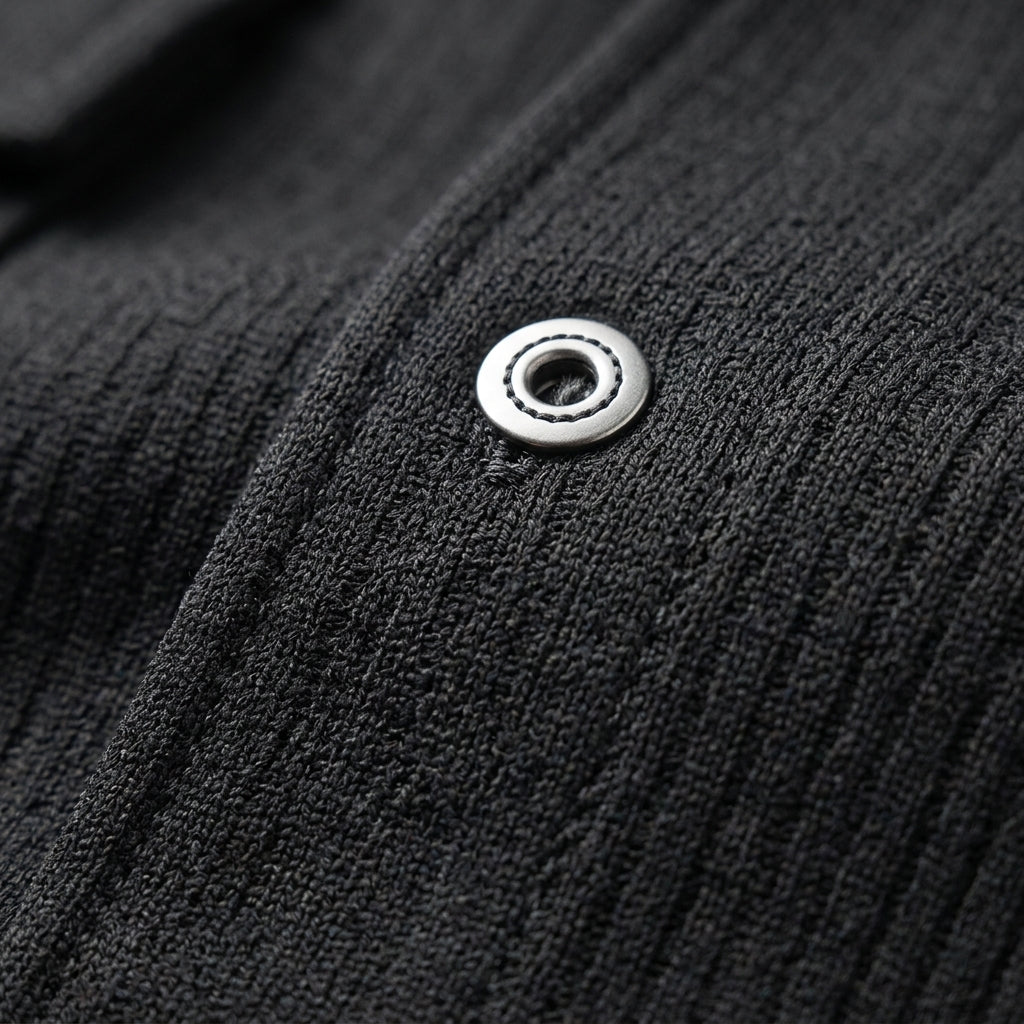 Evaris Vintage Textured Knit Jacket