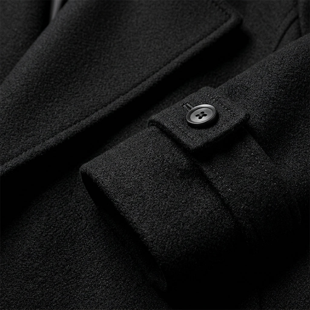 Orvienne Wool Double Breasted Coat