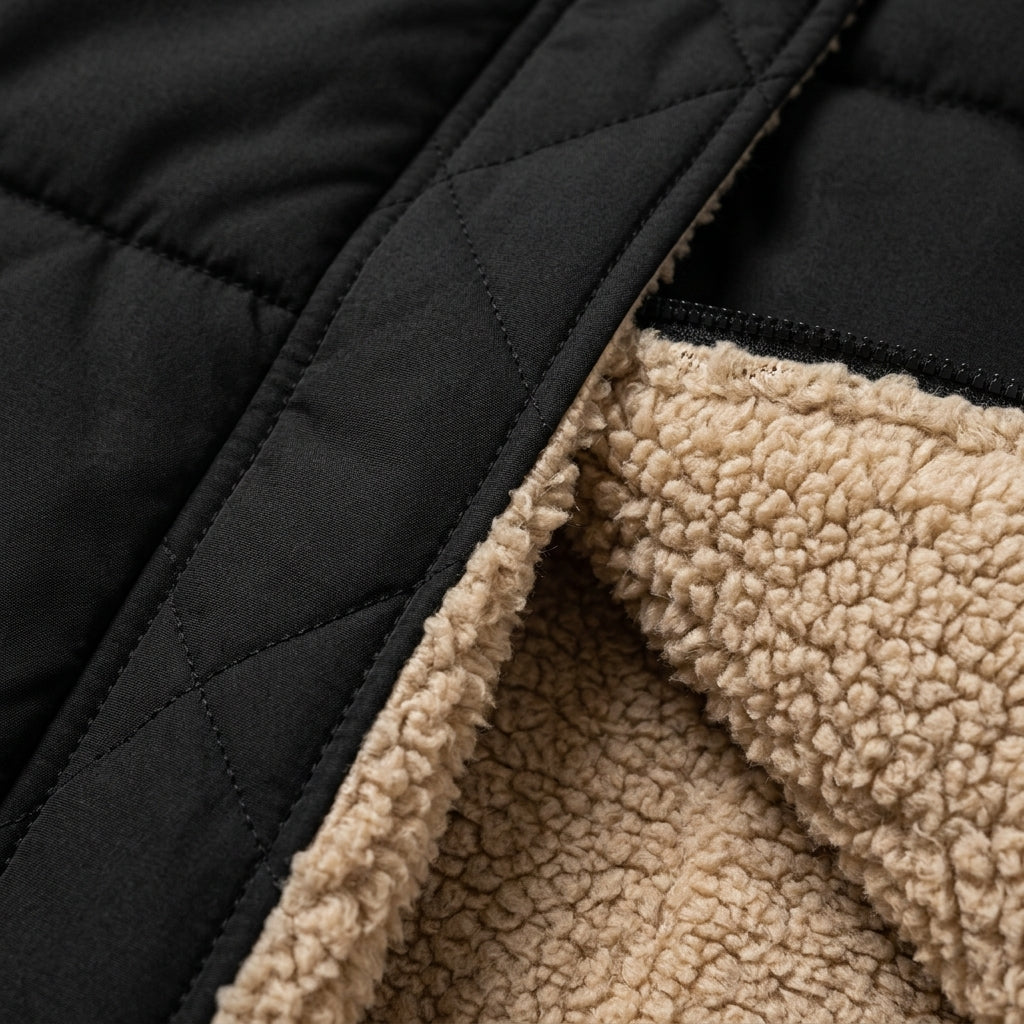 Valouréa Quilted Coat with Hood
