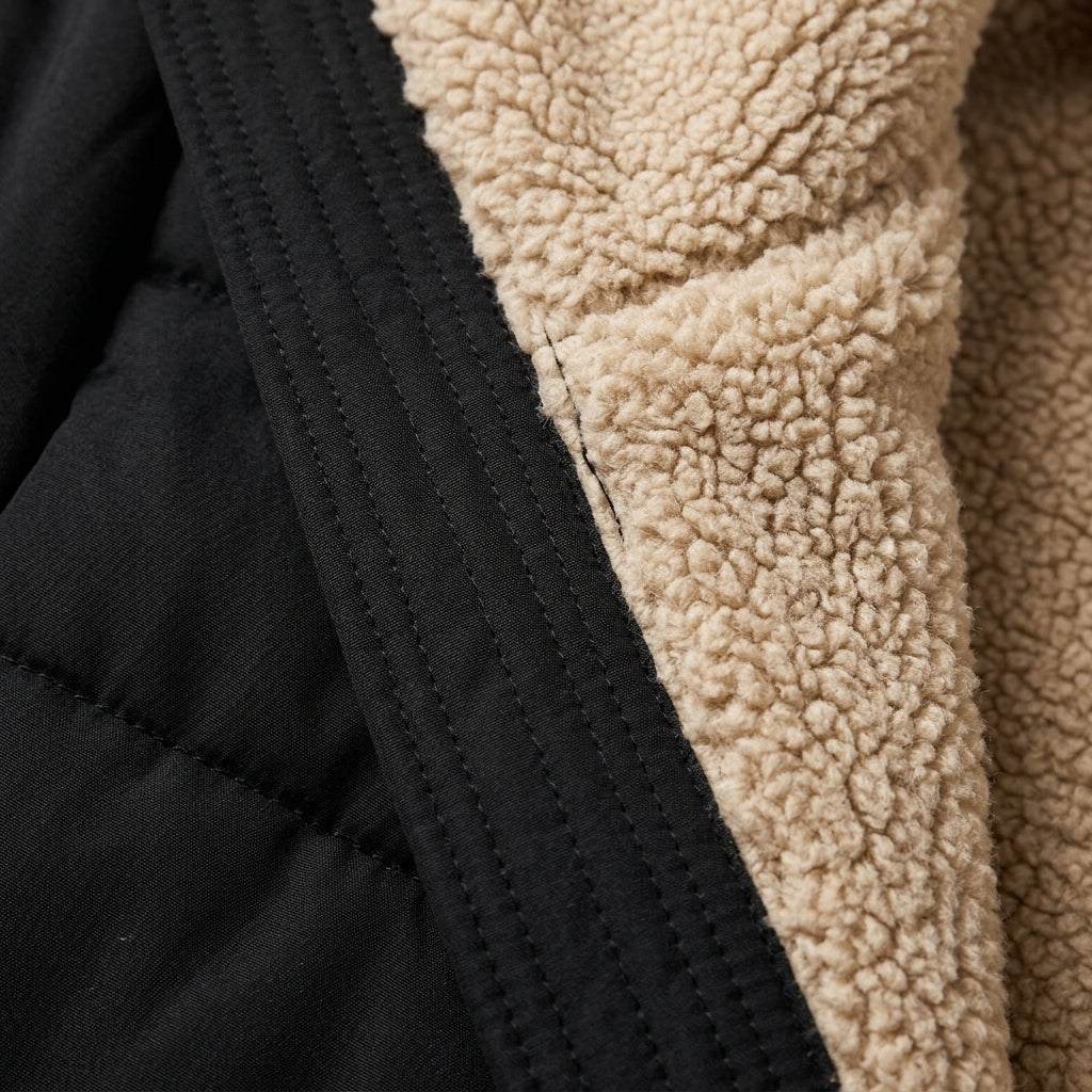 Valouréa Quilted Coat with Hood