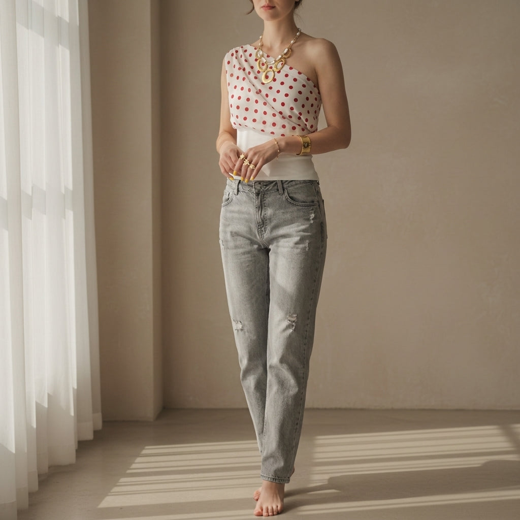 Calyssé Off Shoulder Crop Top